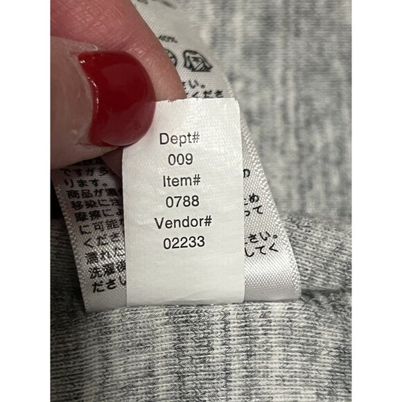 Eddie Bauer Full Zip Hoodie Sweatshirt Size XS Gray Athleisure Preppy Loungewear - Picture 13 of 13